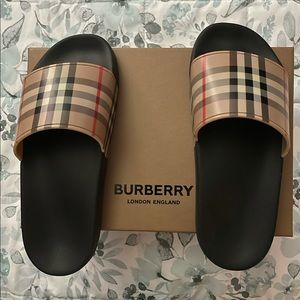 Authentic Burberry Slides